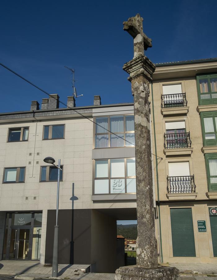 Pension 23-Vinte E Tres O Pedrouzo Bagian luar foto
