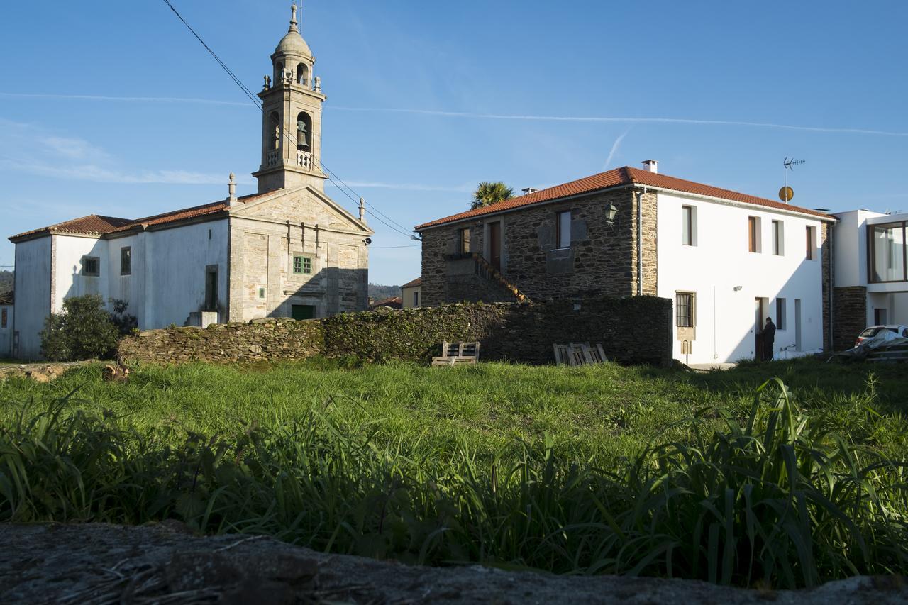 Pension 23-Vinte E Tres O Pedrouzo Bagian luar foto